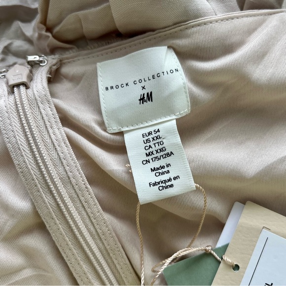 Brock Collection x H&M Linen-blend Corset-style Top - Picture 5 of 7